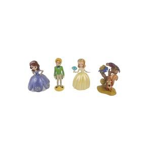 Disney Princess Sofia the First Cake Toppers PVC Figures Lot of 4